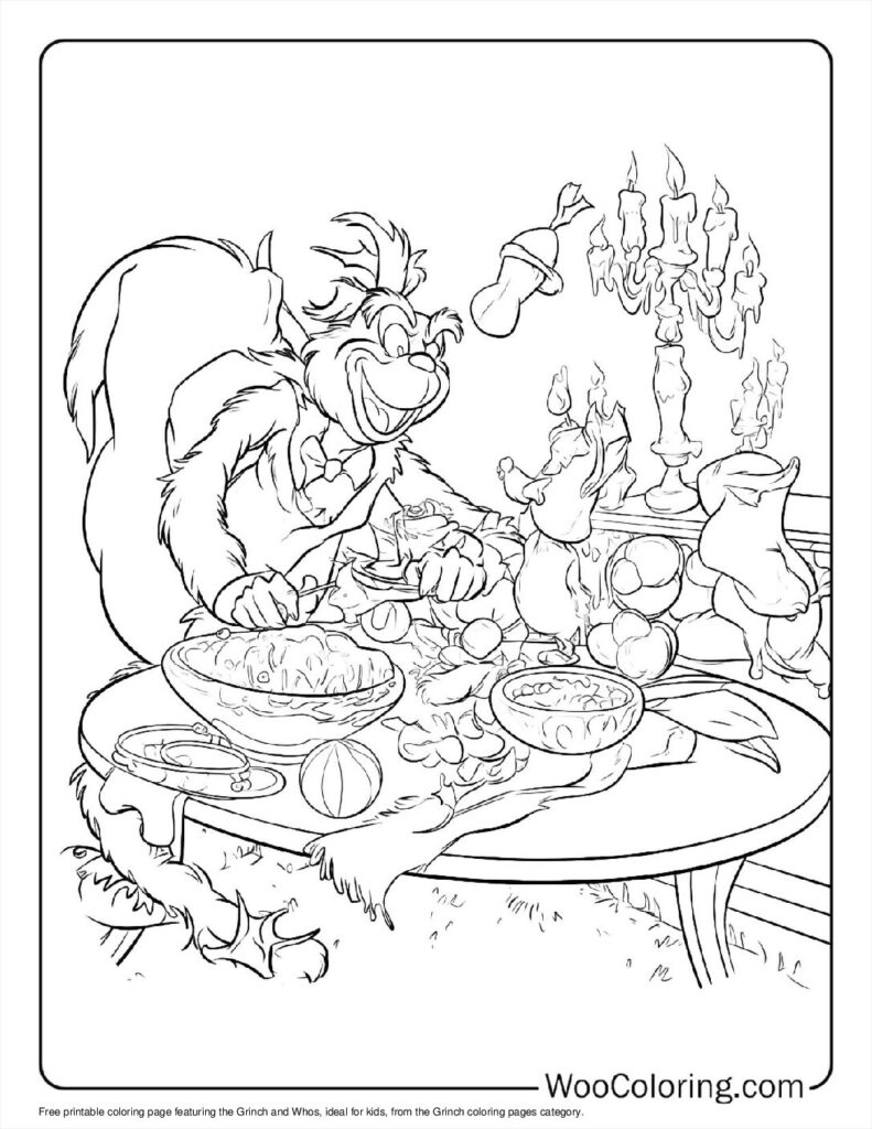 100  Grinch coloring pages  Free PDF To Print  - 60