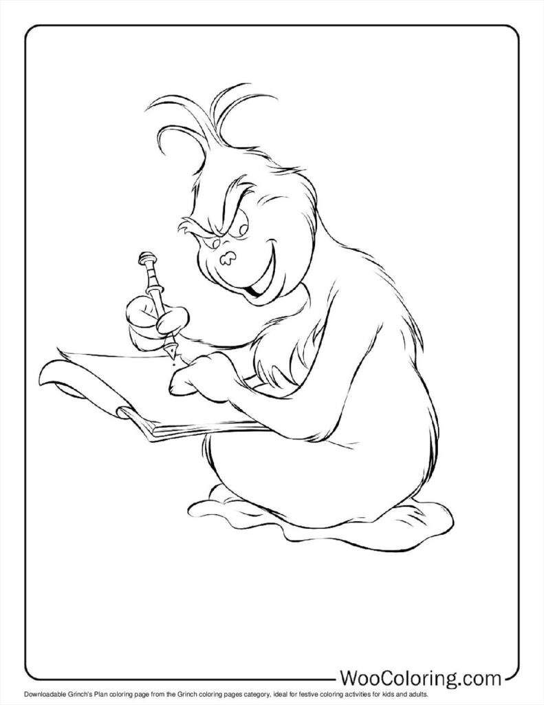 100  Grinch coloring pages  Free PDF To Print  - 42