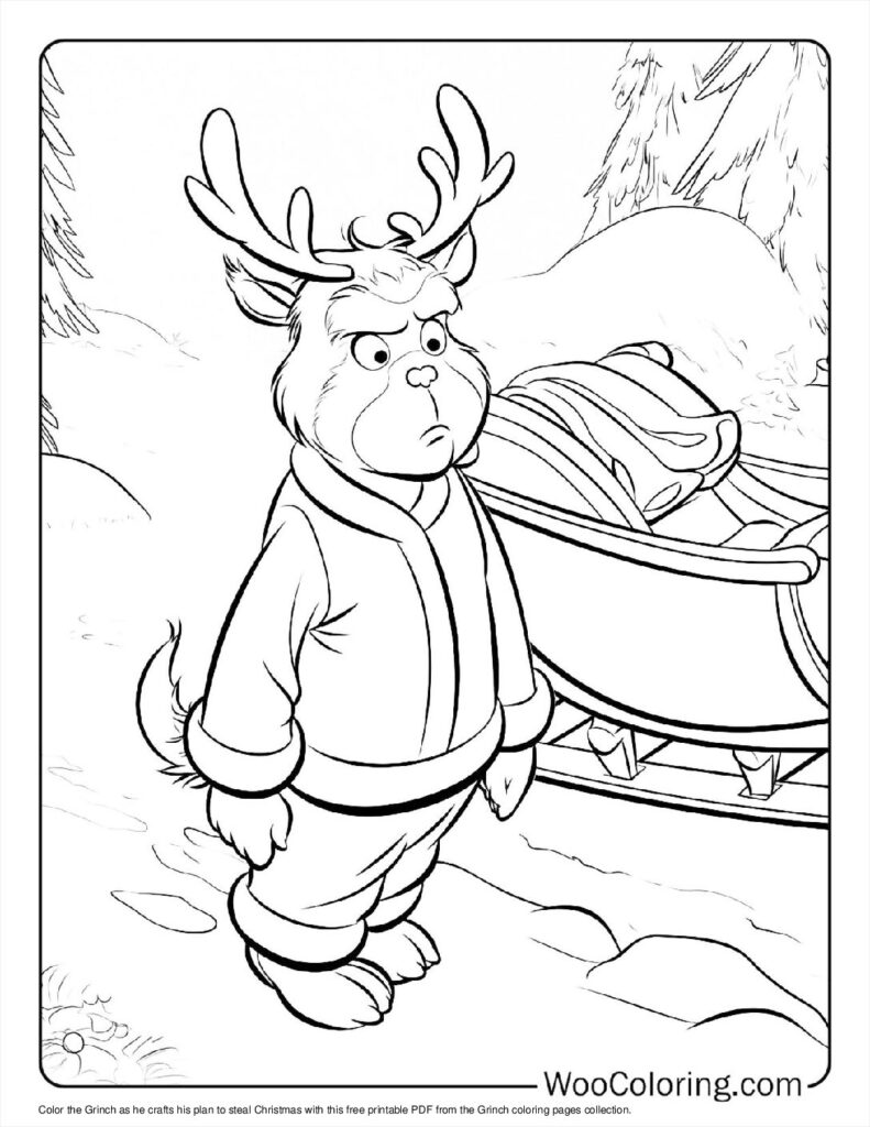 100  Grinch coloring pages  Free PDF To Print  - 82