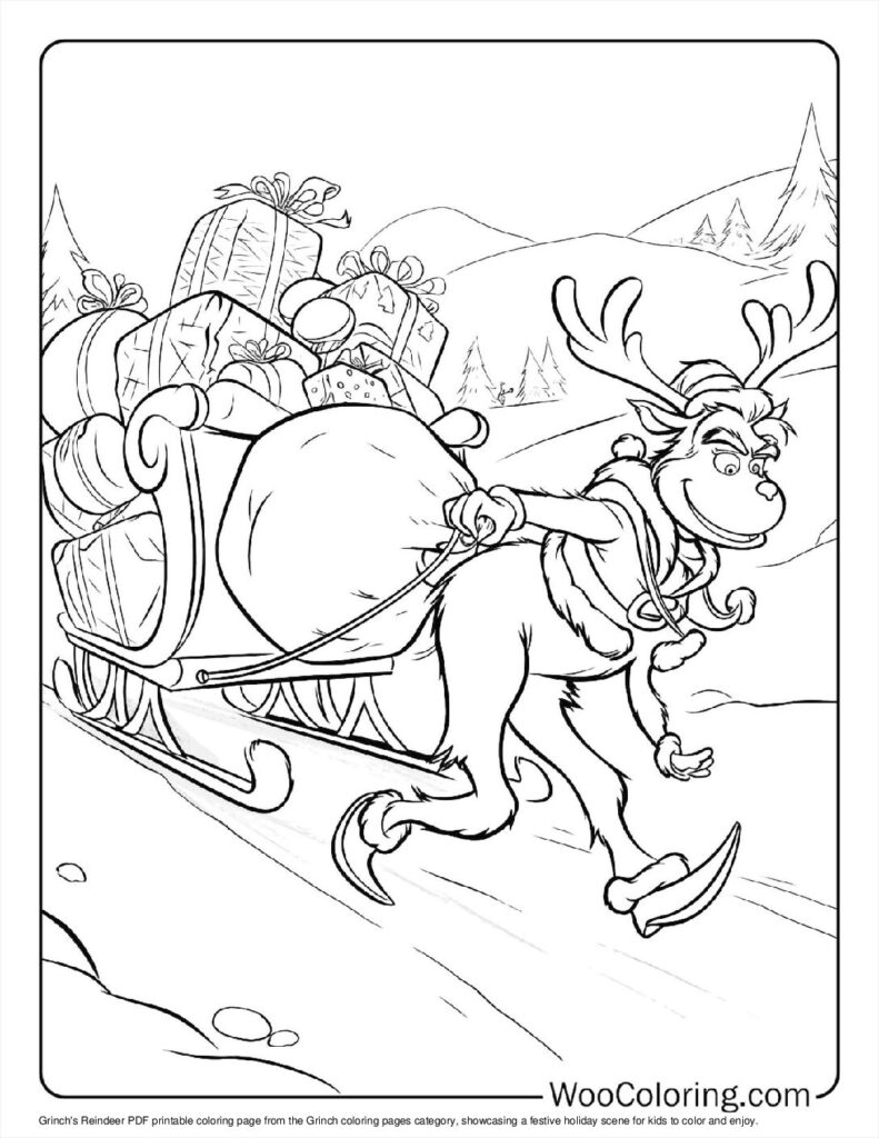 100  Grinch coloring pages  Free PDF To Print  - 96