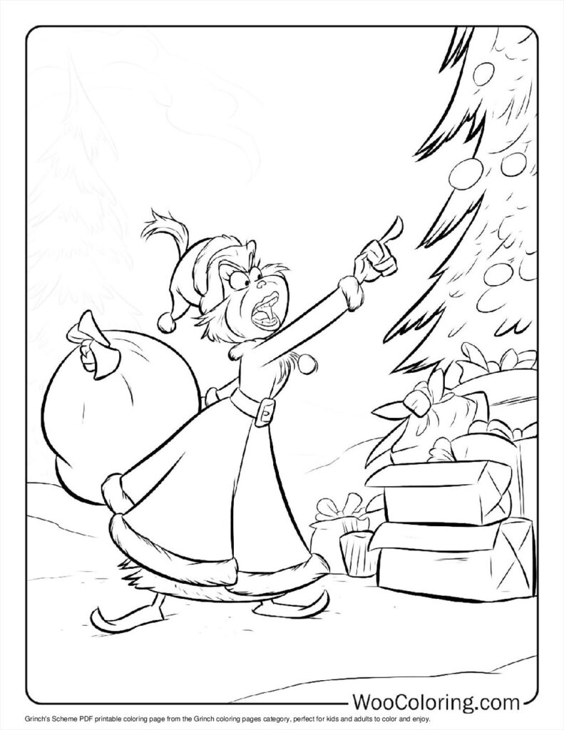 100  Grinch coloring pages  Free PDF To Print  - 19