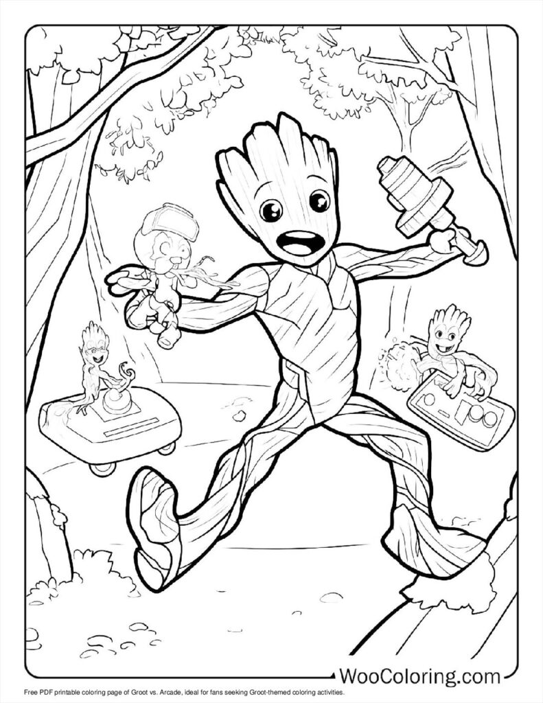 Groot vs. Arcade