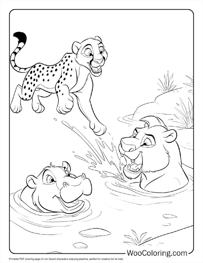 Guard Playtime with Lion Guard