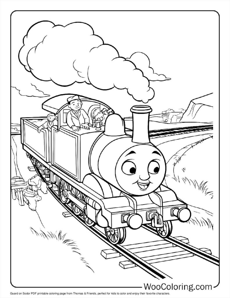 100  Thomas   Friends coloring pages  Free PDF To Print  - 83