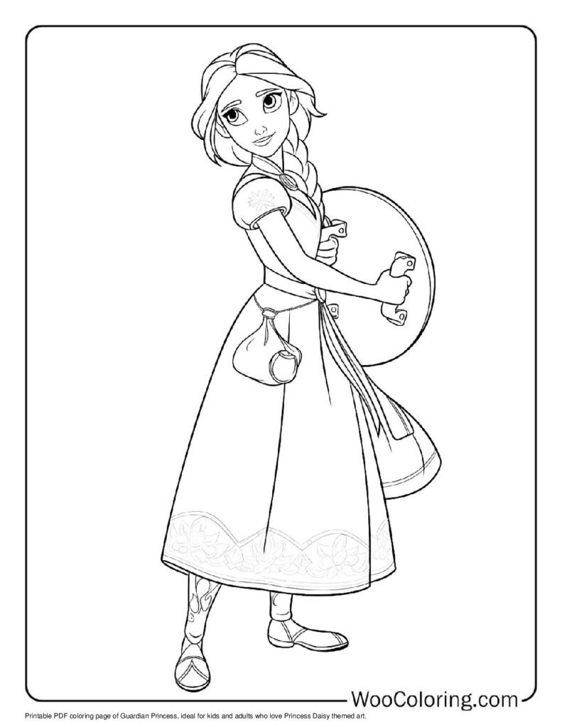 100  Princess Daisy coloring pages  Free PDF To Print  - 2