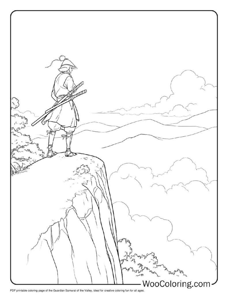 100  Samurai coloring pages  Free PDF To Print  - 1