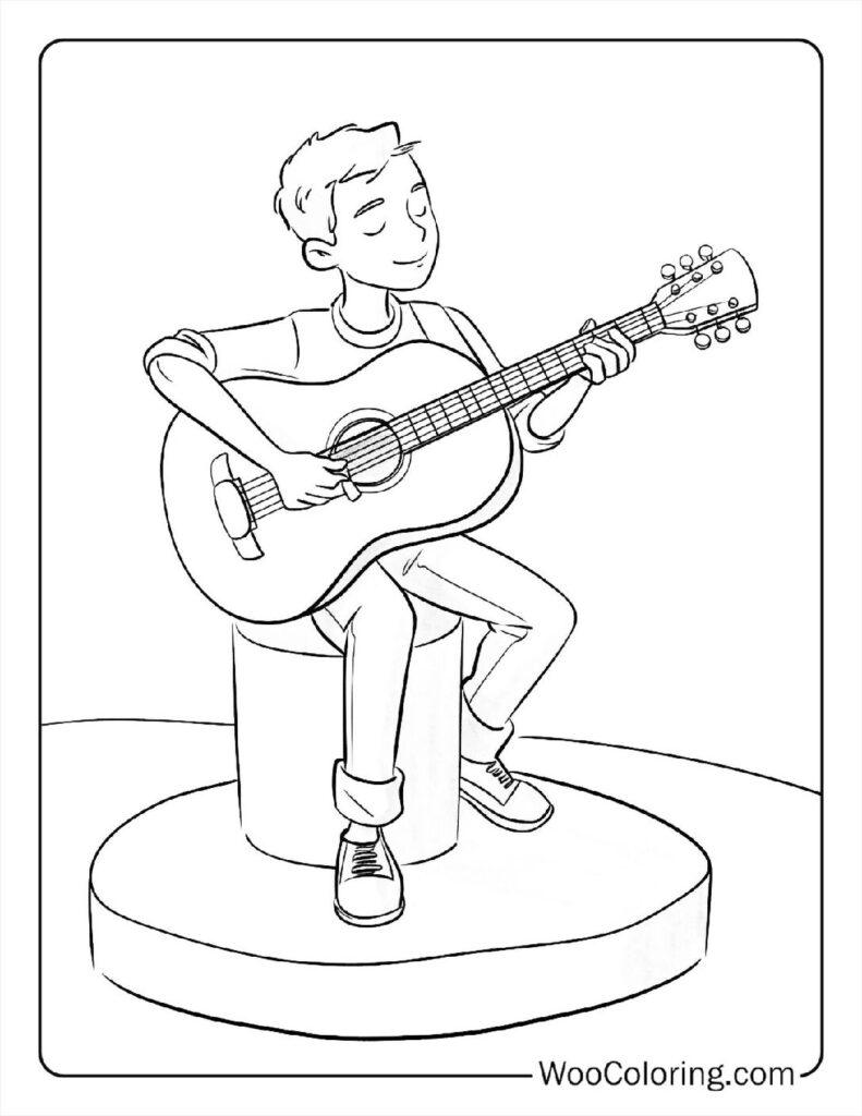 100  Music coloring pages  Free PDF To Print  - 42