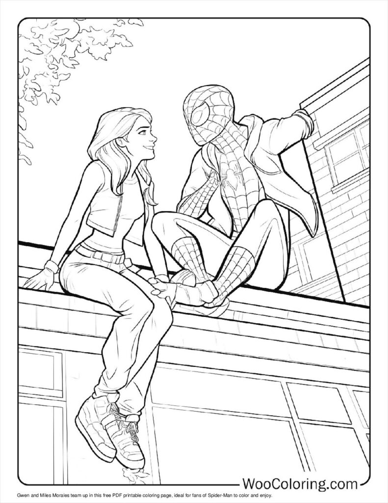 Gwen and Miles Morales Team Up