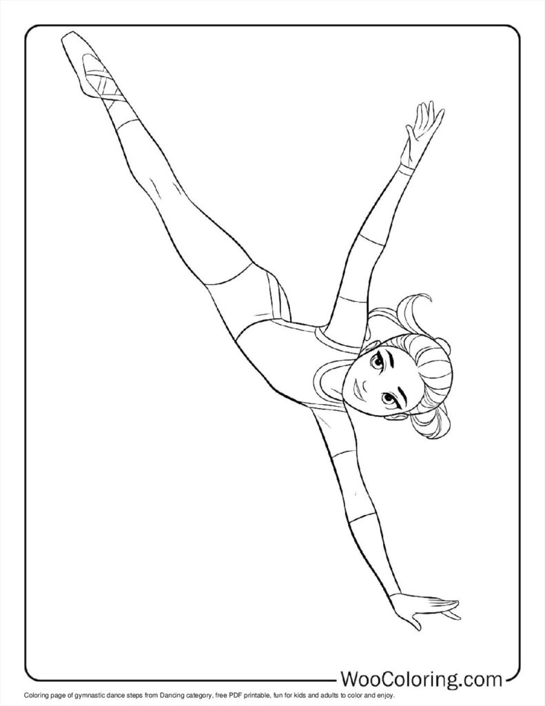 100  Dancing coloring pages  Free PDF To Print  - 68