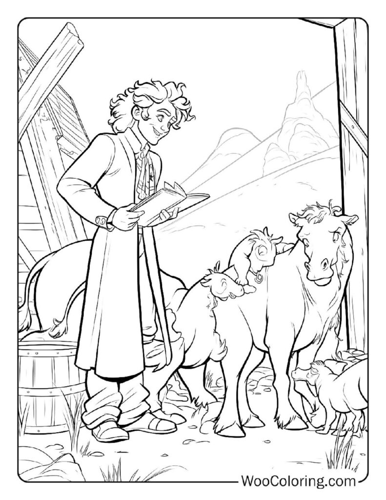 100  Harry Potter coloring pages  Free PDF To Print  - 34