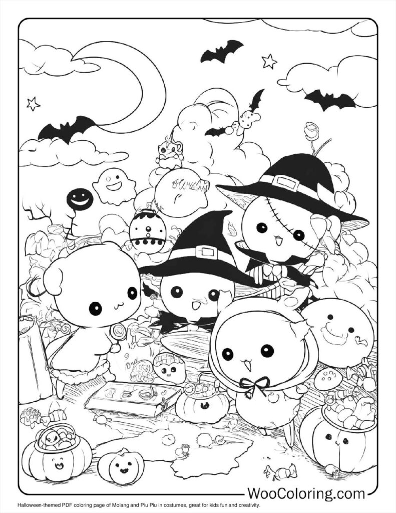 100  Molang coloring pages  Free PDF To Print  - 96
