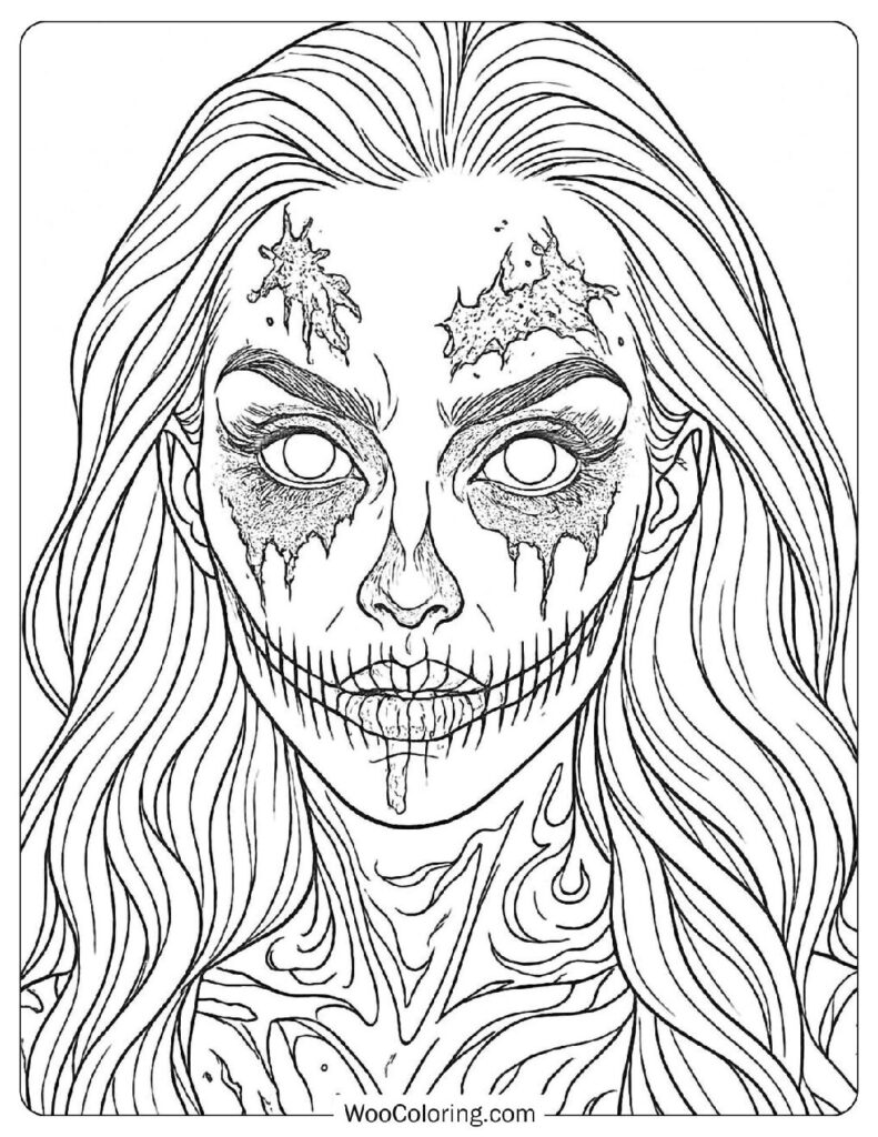 22 Makeup Coloring Pages  Free PDF To Print  - 95