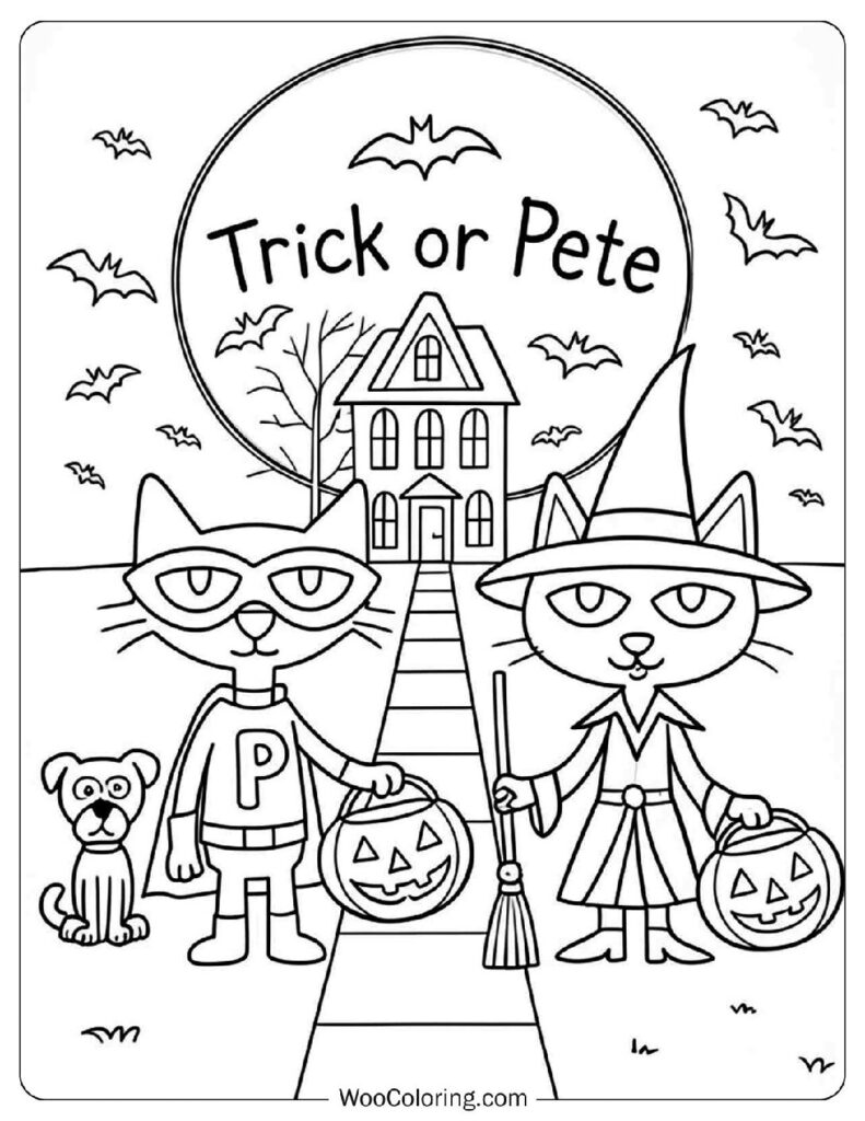 30 Pete The Cat Coloring Pages  Free PDF To Print  - 76