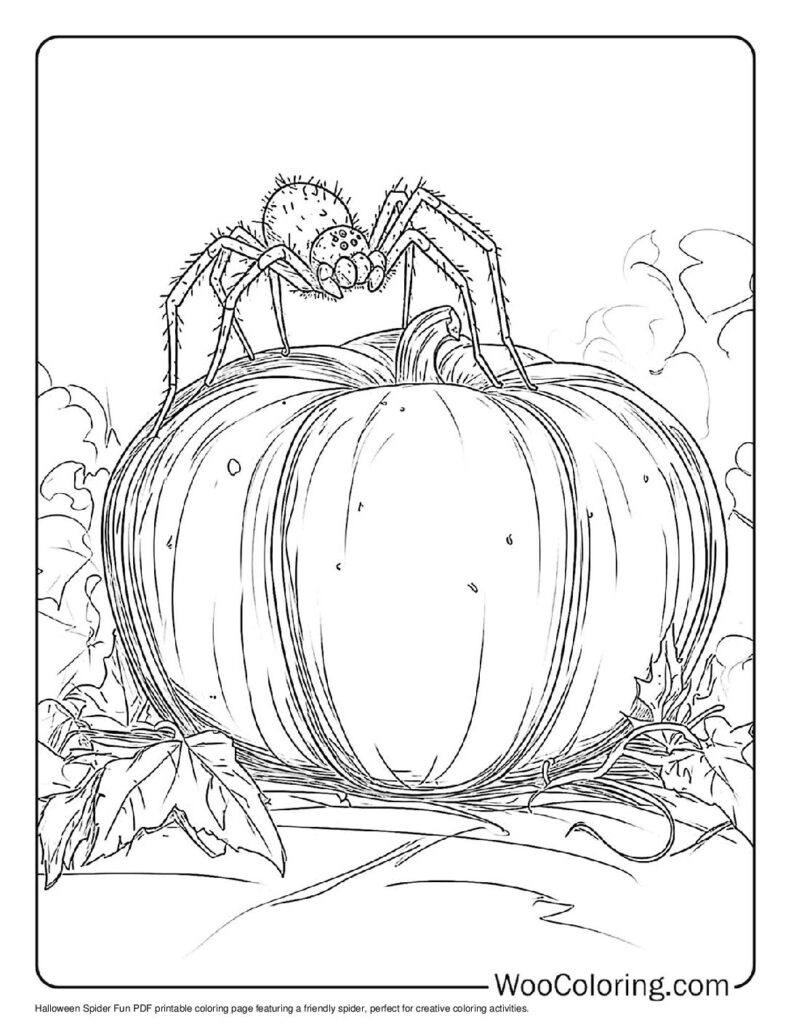 100  Spider coloring pages  Free PDF To Print  - 98
