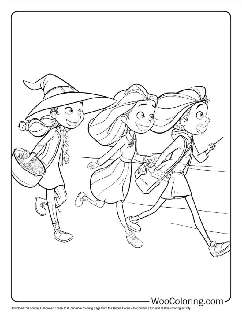 100  Hocus Pocus coloring pages  Free PDF To Print  - 81