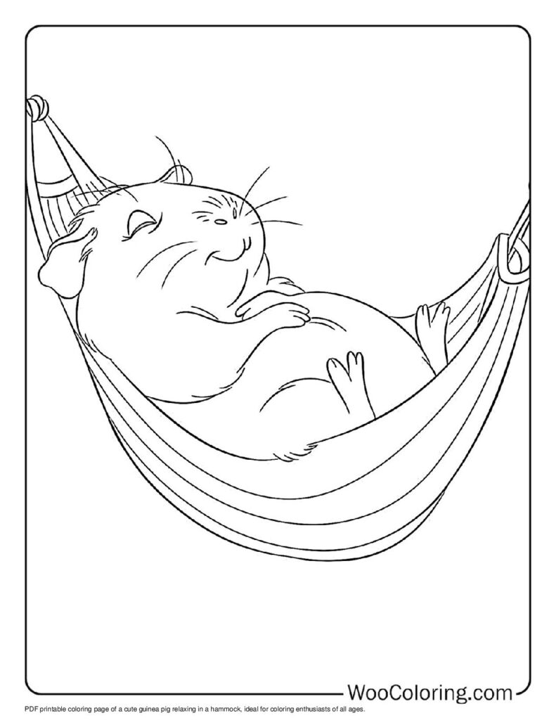 100 Guinea Pig coloring pages Free PDF To Print - 63