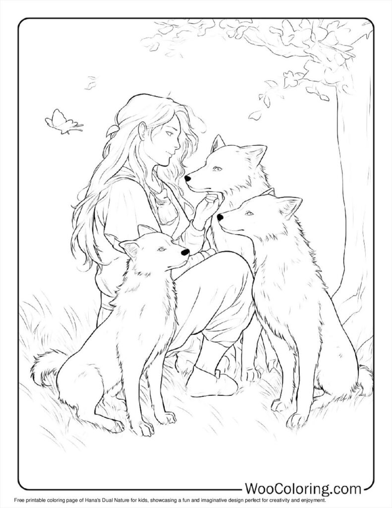 100  Werewolf coloring pages  Free PDF To Print  - 99
