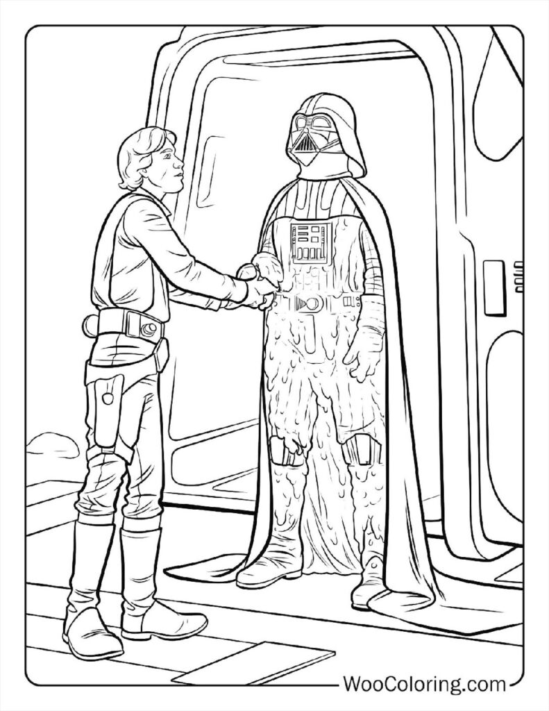 100  Star Wars coloring pages  Free PDF To Print  - 54