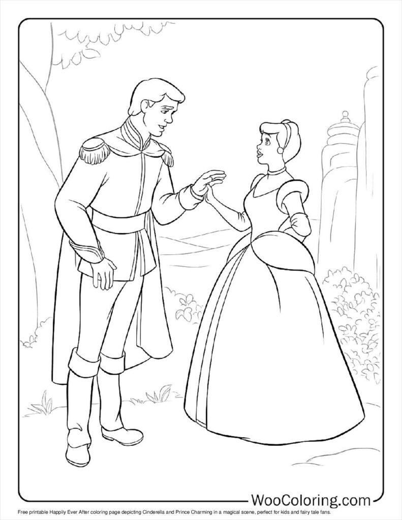 Happily Ever After To Color