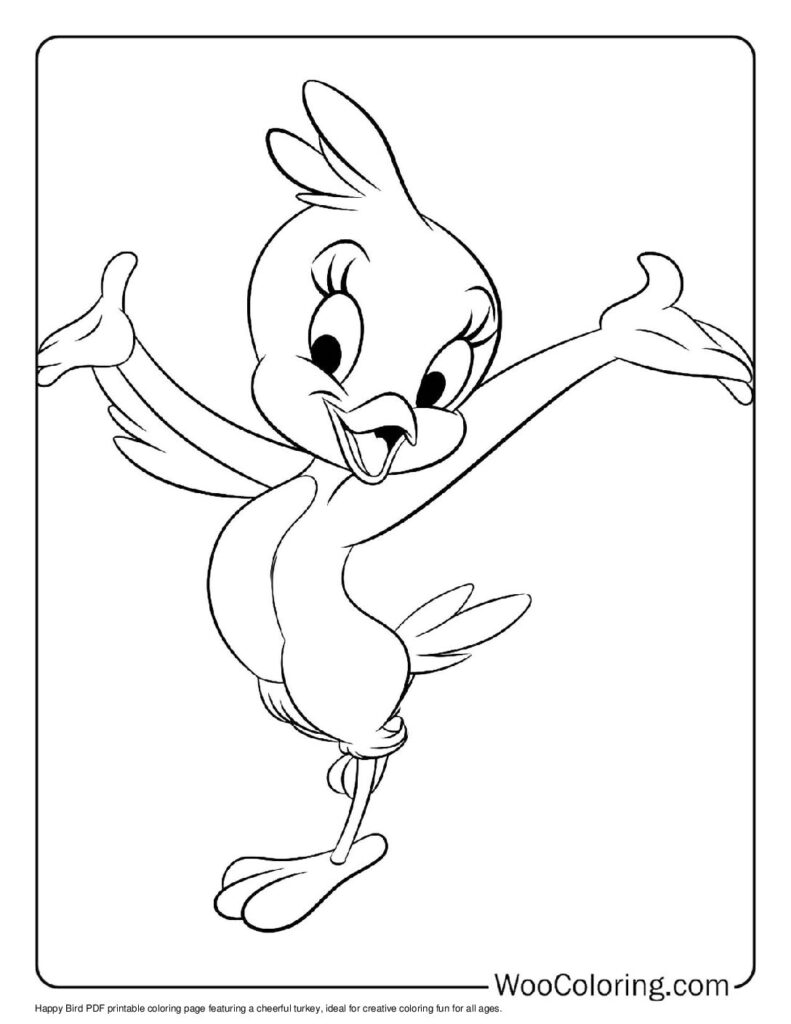 100  Tweety Bird coloring pages  Free PDF To Print  - 71