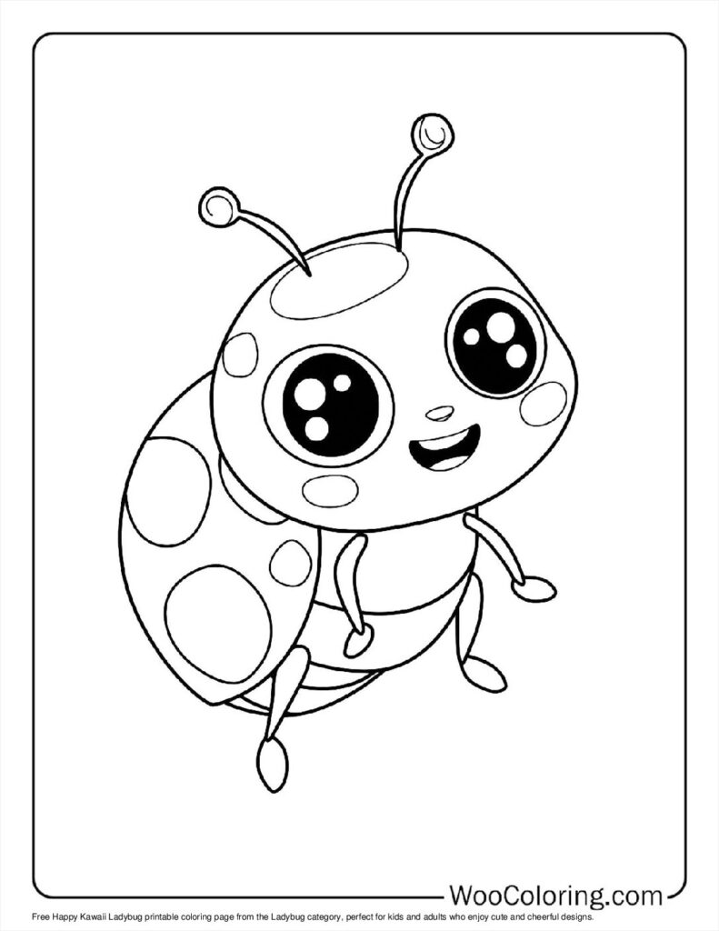 100  Ladybug coloring pages  Free PDF To Print  - 62