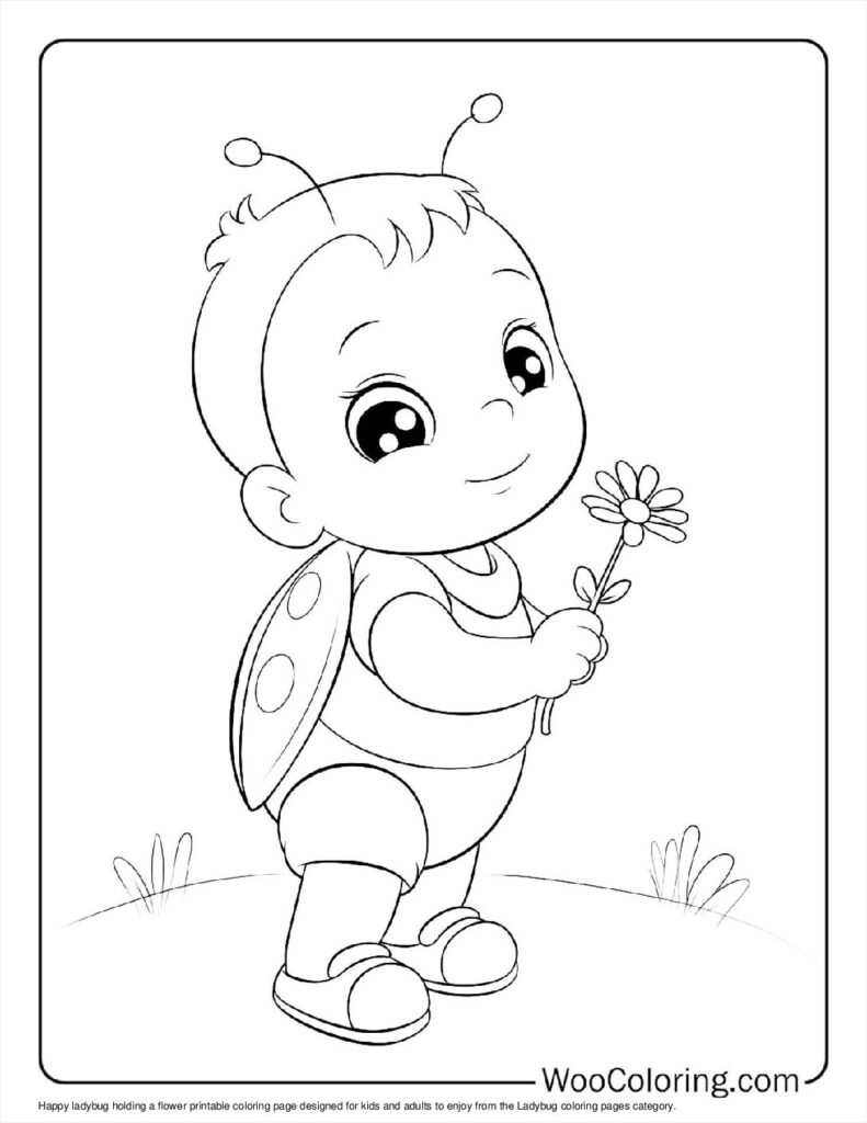 100  Ladybug coloring pages  Free PDF To Print  - 38