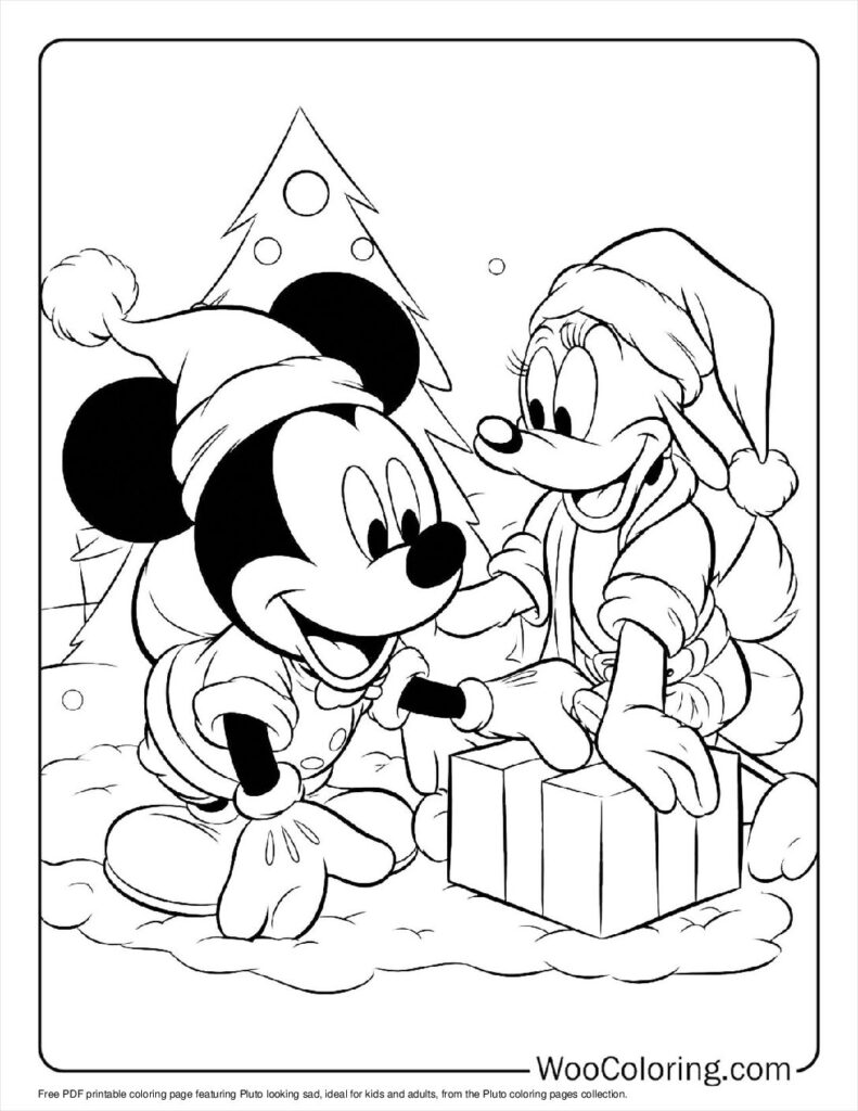 100  Pluto coloring pages  Free PDF To Print  - 28