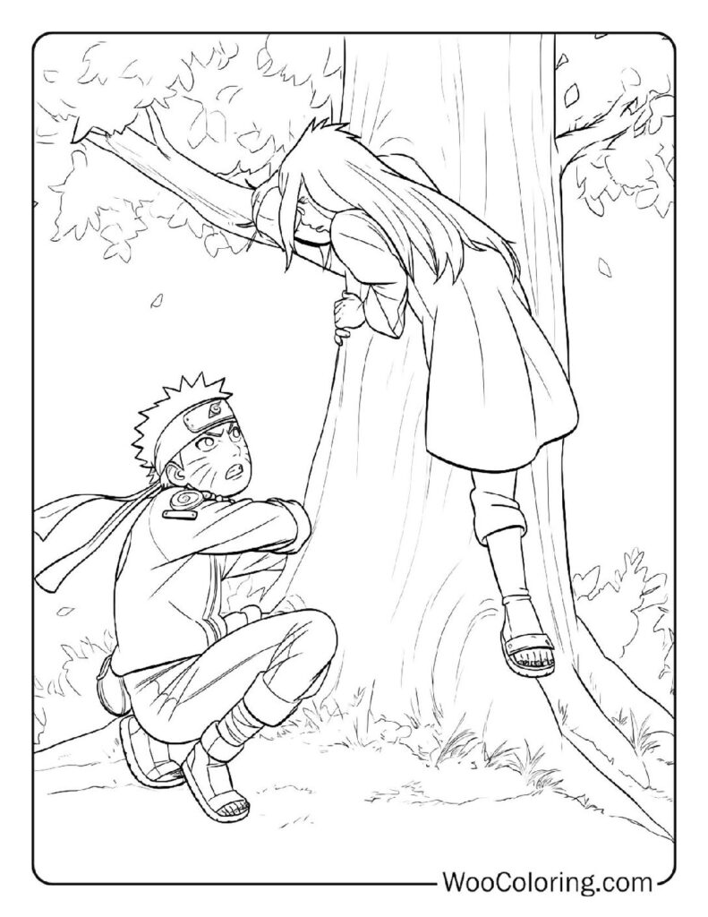 100  Naruto coloring pages  Free PDF To Print  - 87