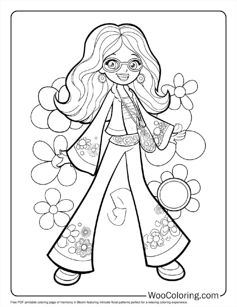 100  Hippie coloring pages  Free PDF To Print  - 83