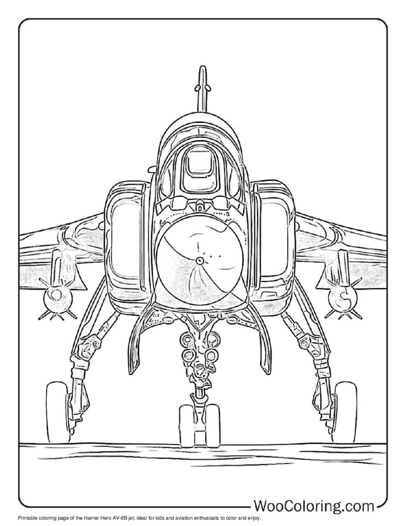100  Jet coloring pages  Free PDF To Print  - 36