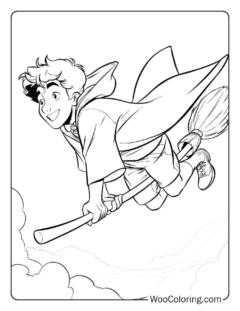 100  Harry Potter coloring pages  Free PDF To Print  - 69