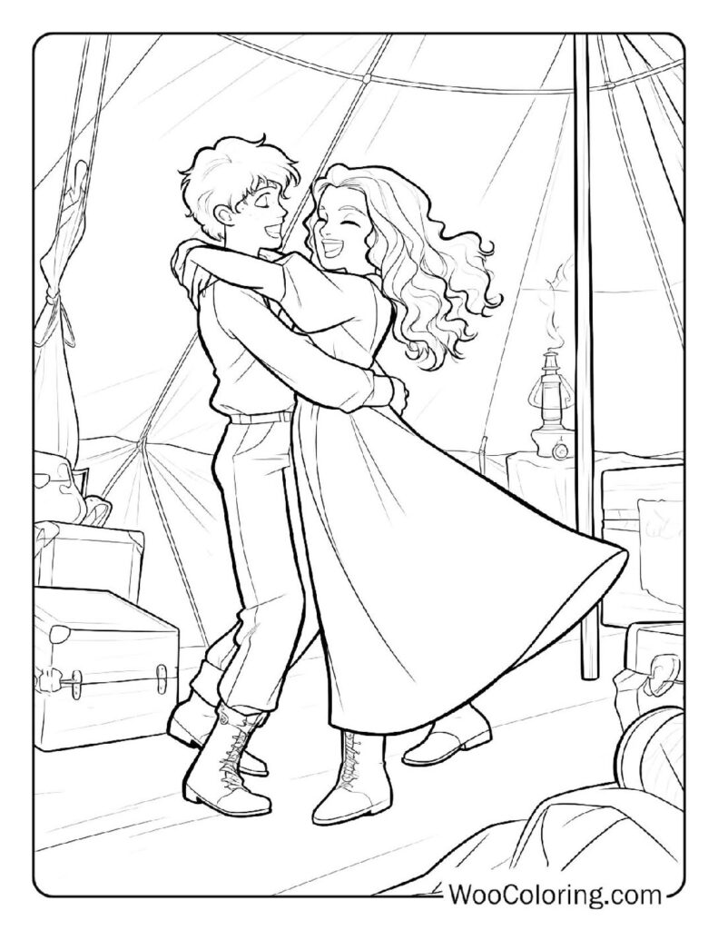 100  Harry Potter coloring pages  Free PDF To Print  - 44