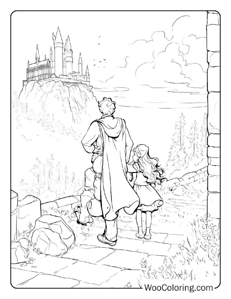 100  Harry Potter coloring pages  Free PDF To Print  - 11