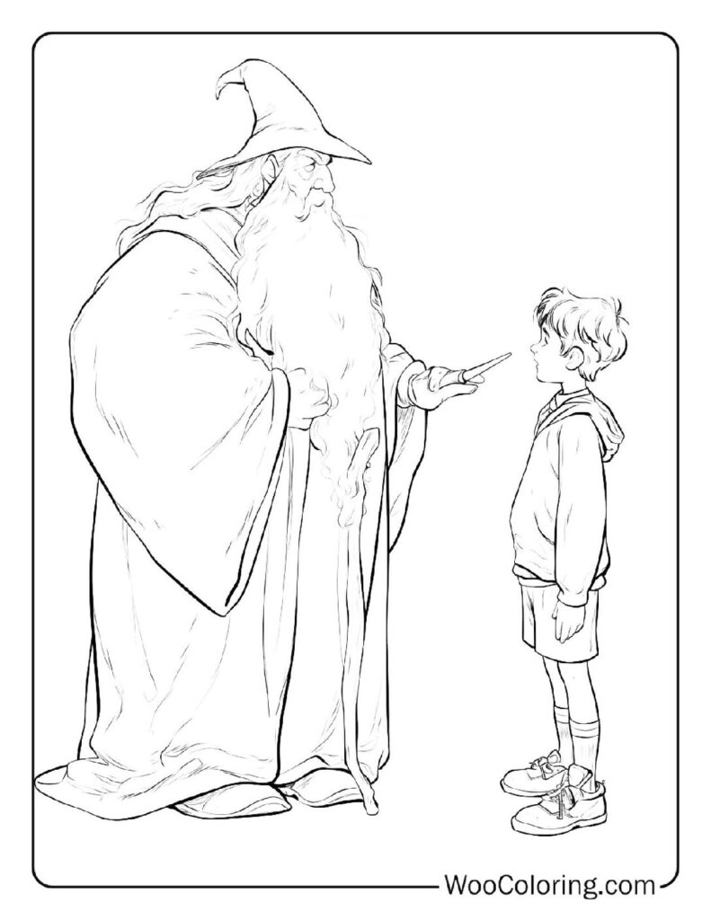 100  Harry Potter coloring pages  Free PDF To Print  - 43