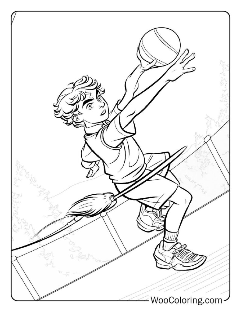 100  Harry Potter coloring pages  Free PDF To Print  - 9