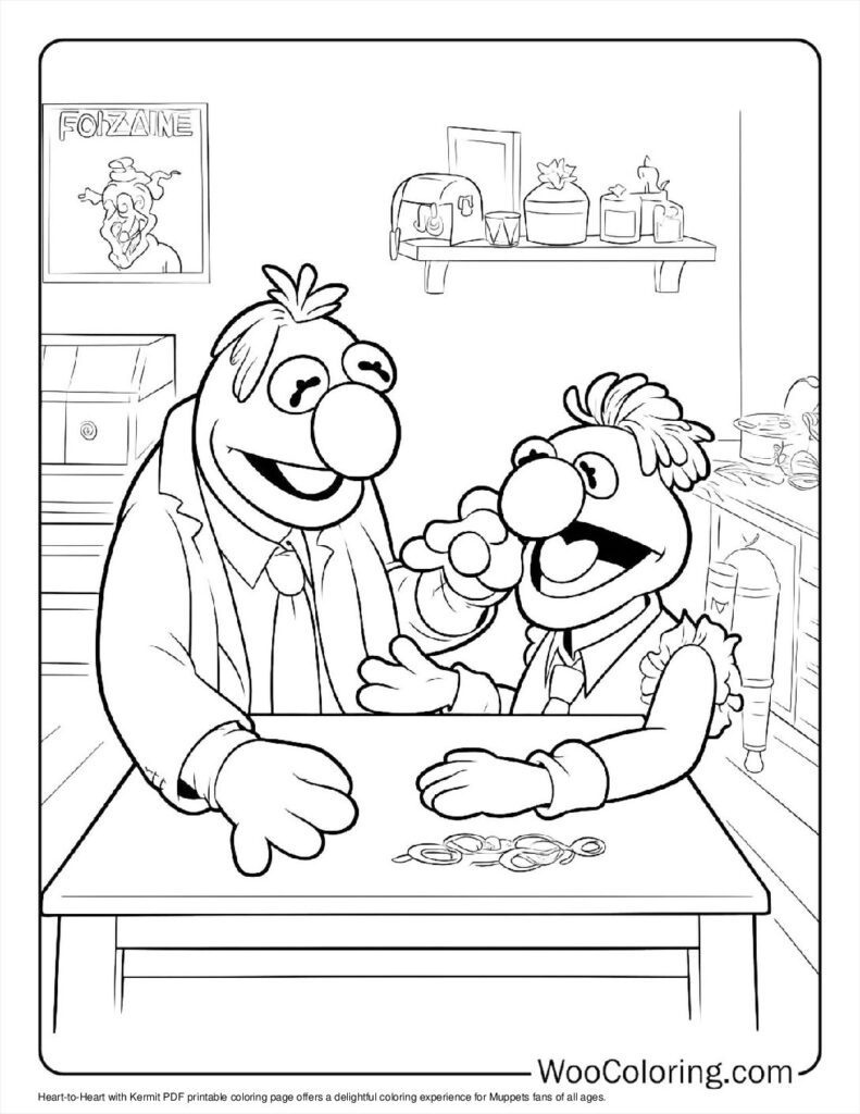 100  Muppets coloring pages  Free PDF To Print  - 31