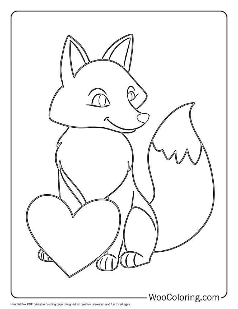 100  Fox coloring pages  Free PDF To Print  - 56