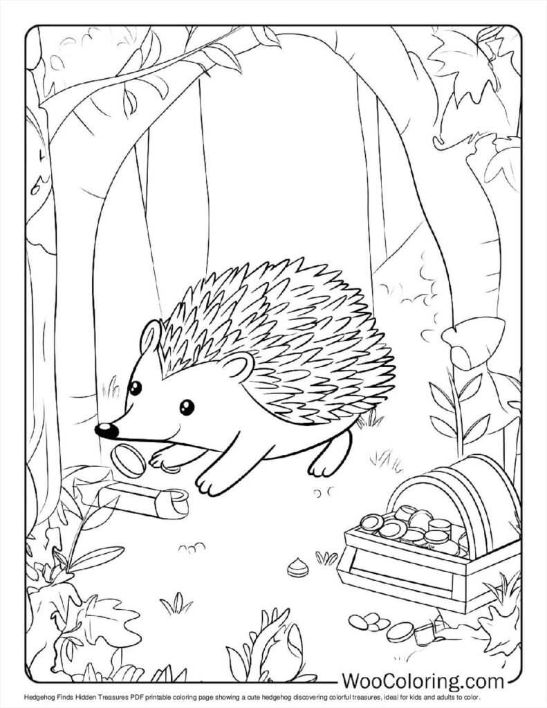 100  Hedgehog coloring pages  Free PDF To Print  - 42