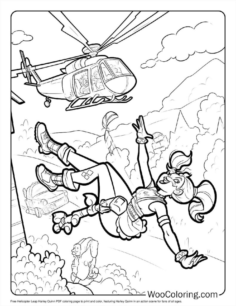 Helicopter Leap Harley For Kids