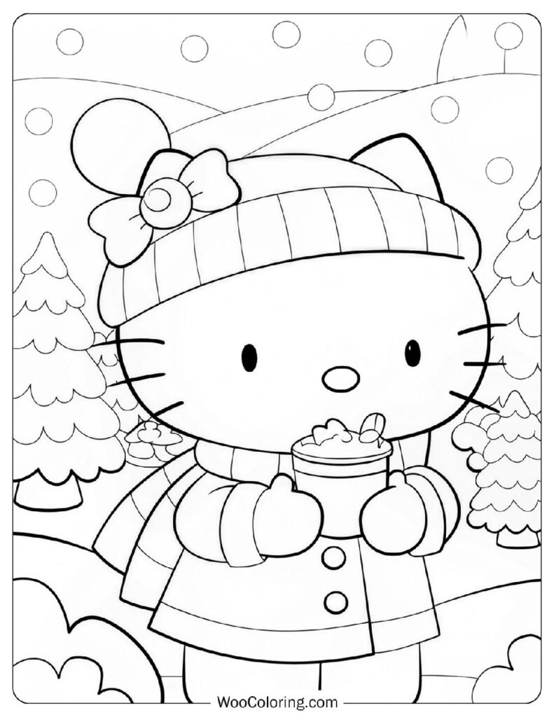 30 Hot Chocolate Coloring Pages  Free PDF To Print  - 90