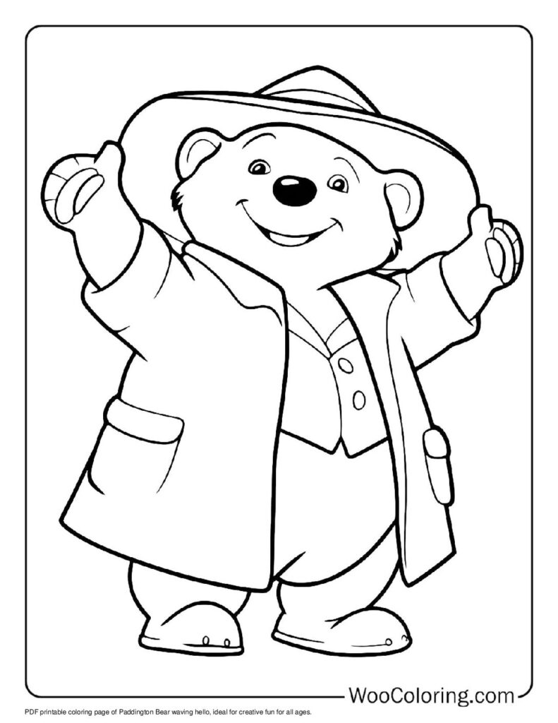 100  Paddington coloring pages  Free PDF To Print  - 62