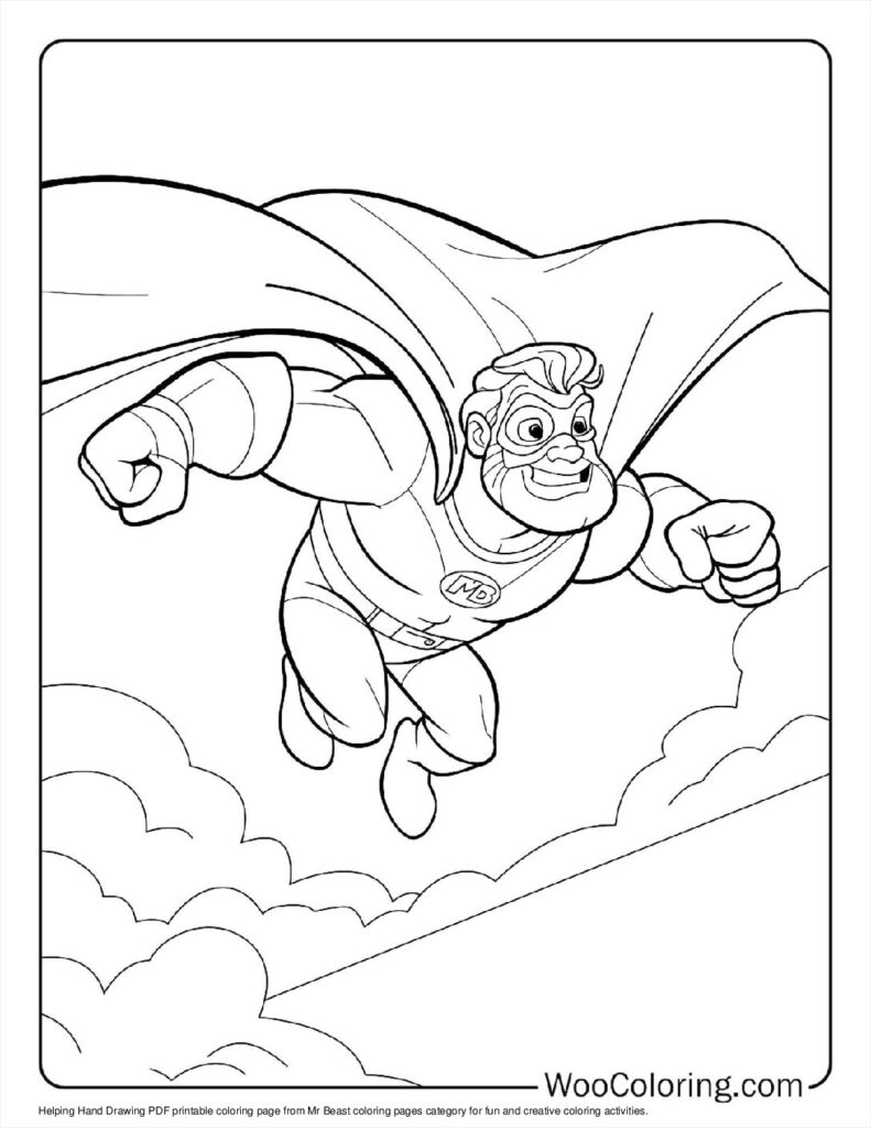 100  Mr Beast coloring pages  Free PDF To Print  - 52