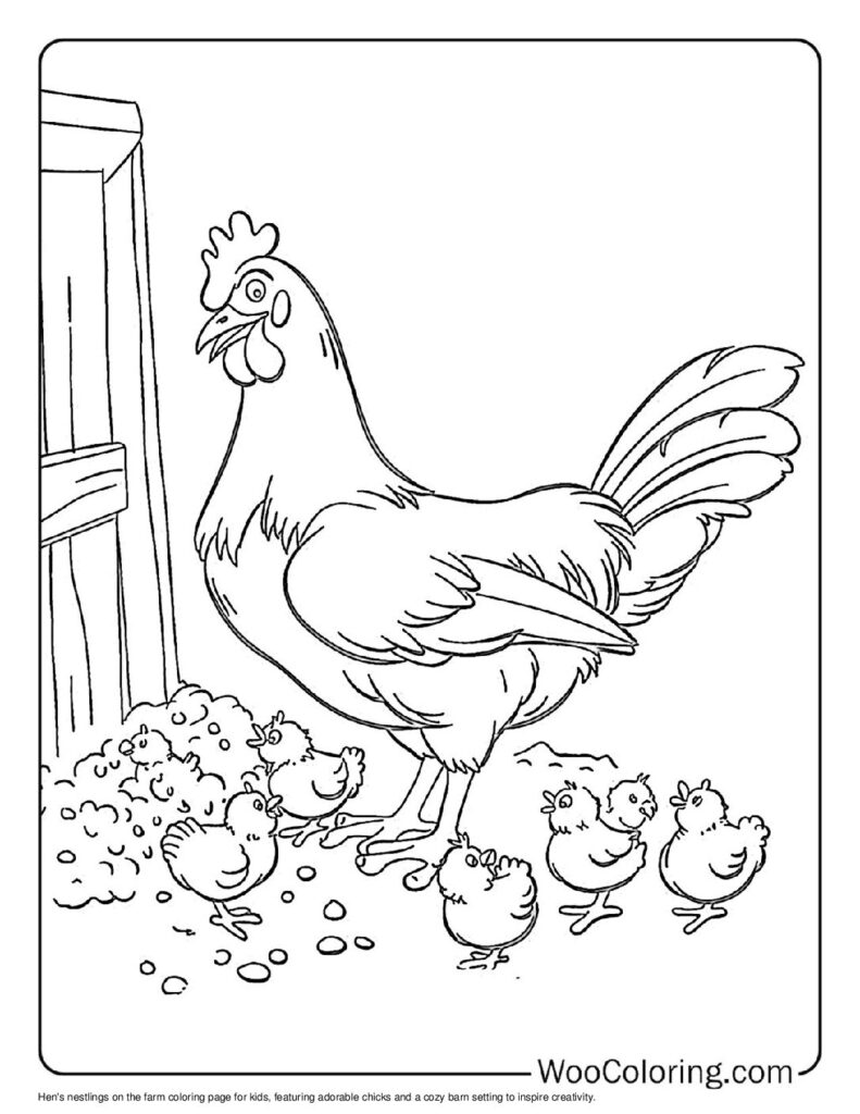 100  Farm coloring pages  Free PDF To Print  - 69