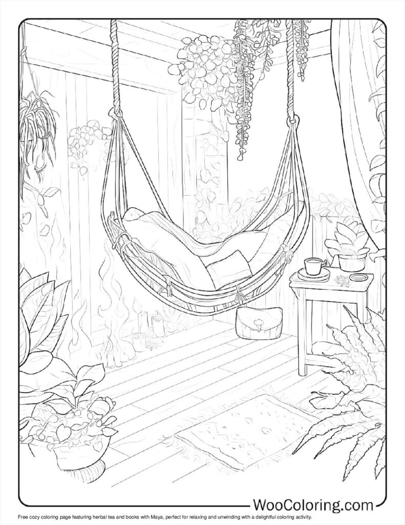 100  Cozy coloring pages  Free PDF To Print  - 57