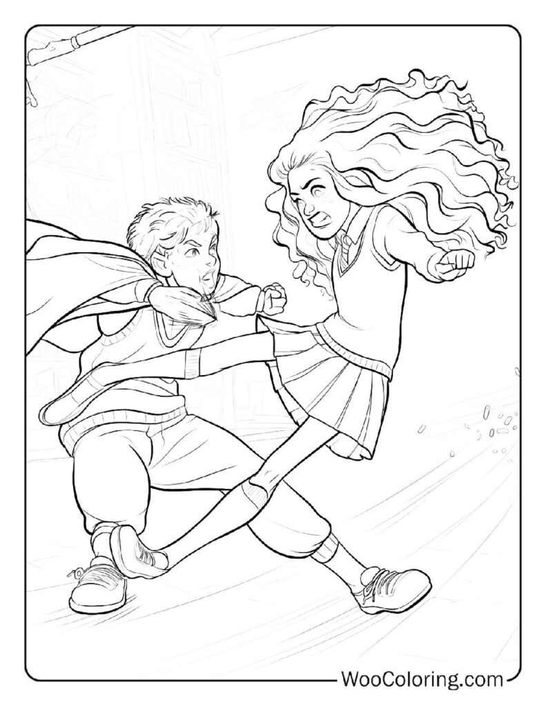 100  Harry Potter coloring pages  Free PDF To Print  - 64