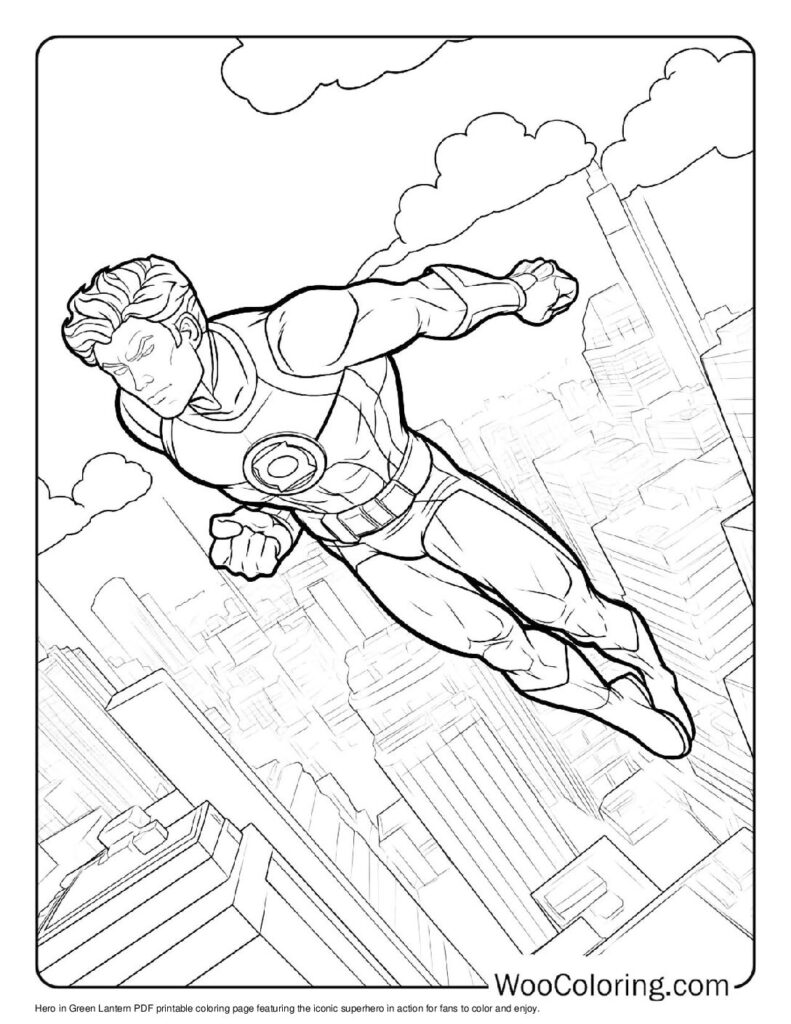Hero in Green Lantern