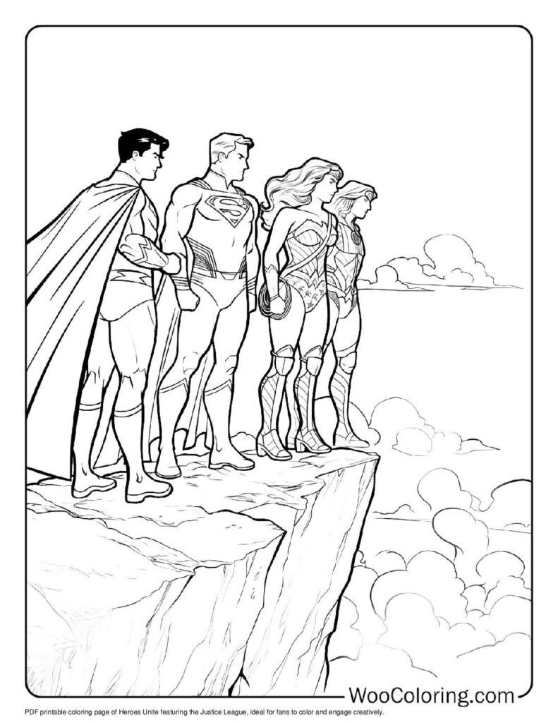 Heroes Unite Justice League