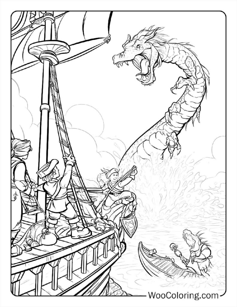 100 Dungeons Dragons coloring pages Free PDF To Print - 66