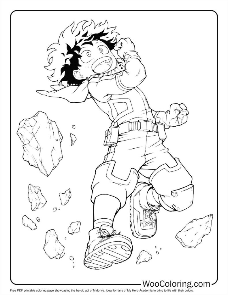 100  My Hero Academia coloring pages  Free PDF To Print  - 47