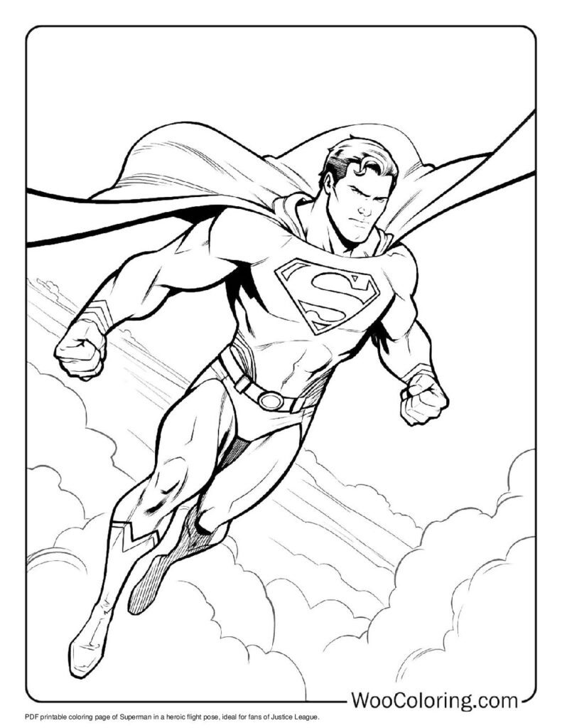 Heroic Flight Superman